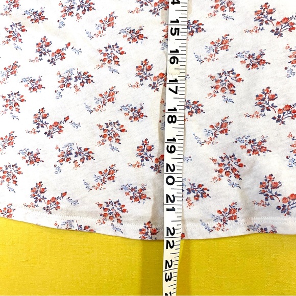 Adorable EUC American Eagle delicate floral print a-line tank top XS - Picture 7 of 7